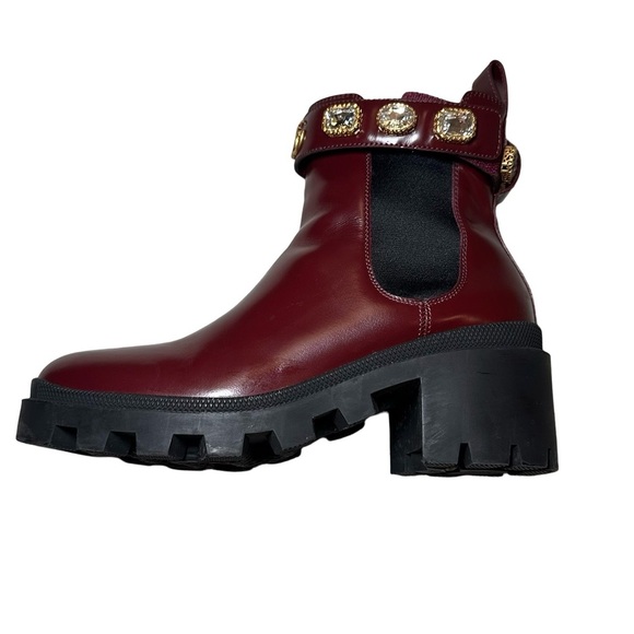 Gucci Trip Bootie with Jewels - Picture 5 of 16